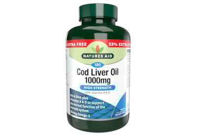 Cod Liver Oil 1000Mg 90S + 30Free Cod Liver Oil 1000Mg 90S + 30Free