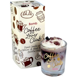 Get Fresh Cosmetics Coffee Lovers Club Piped Candle Get Fresh Cosmetics Coffee Lovers Club Piped Candle