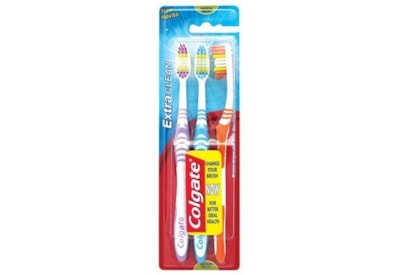 Colgate Toothbrush Exclean Triple 3pk Colgate Toothbrush Exclean Triple 3pk