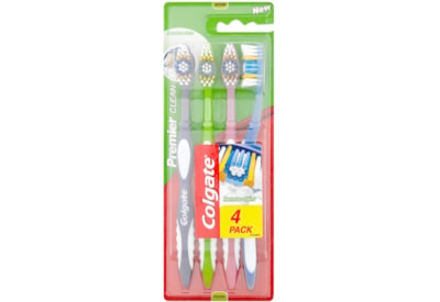 Colgate Tooth Brush Premier Clean 4pk (75305)