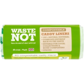 Compostable Caddy Liners 20s 10l Compostable Caddy Liners 20s 10l