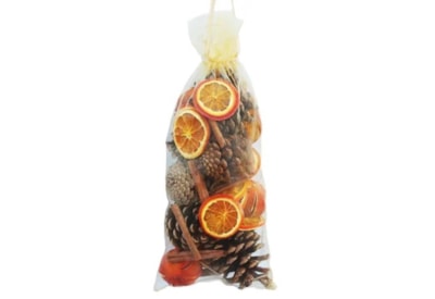 Jormaepourri Large Cone Orange & Cinnamon Organza Potpourri (X05C)