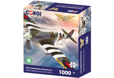 Corgi D-day Supermarine Spitfire Mk.xivc Puzzle 1000pc (CG0005)