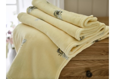 Dy Cozy Comforts Honey Bee Throw Yellow 170Cm Dy Cozy Comforts Honey Bee Throw Yellow 170Cm