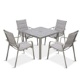 Carpi Capri 4 Seat Dining Set Carpi Capri 4 Seat Dining Set