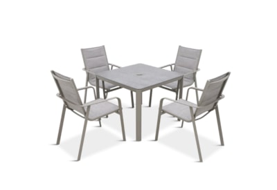 Carpi Capri 4 Seat Dining Set Carpi Capri 4 Seat Dining Set