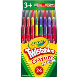 Crayola 24 Mini Twistable Special Effect Crayons (918728.012)