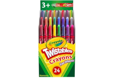 Crayola 24 Mini Twistable Special Effect Crayons (918728.012)