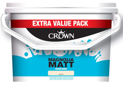 Crown Matt Emulsion Magnolia 7.5l (5089429)