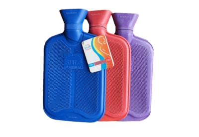 Hot Water Bottle Ribbed 1 Side 2 ltr