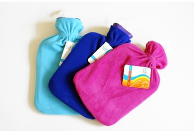Hot Water Bottle With Fleece Cover 2 ltr