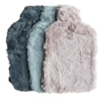 Hot Water Bottle With Faux Fur Cover 2 ltr