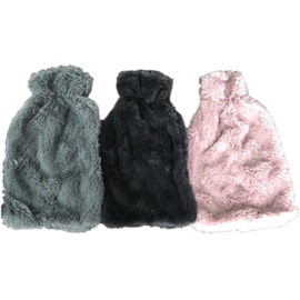 Hot Water Bottle With Faux Fur Cover 2 ltr (CS22427)