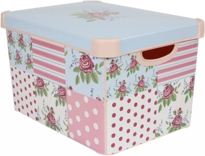 Curver Stockholm Box Floral Patchwork Large (212966)