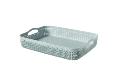 Curver Knit A4 Tray Misty Blue Curver Knit A4 Tray Misty Blue