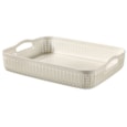 Curver Knit A4 Tray Oasis White (235069)