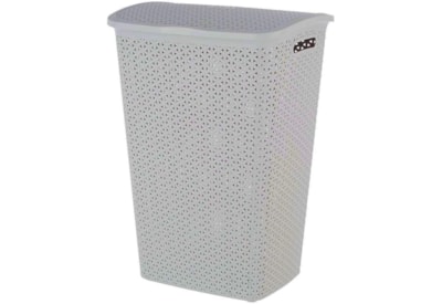 Curver My Style Hamper Grey 55lt Curver My Style Hamper Grey 55lt