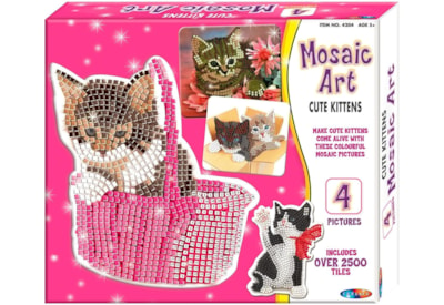 Cute Kittens Mosaic Art Set (4204)
