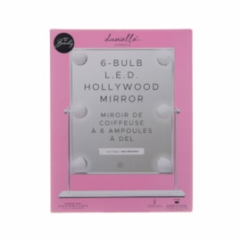 Danielle Creations L.E.D Hollywood Mirror White