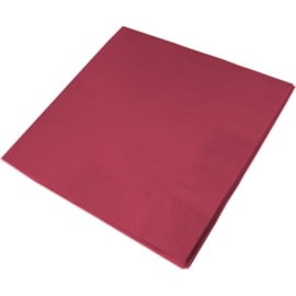 Swantex Lunch Napkins 2ply 33cm Burgundy 100s Swantex Lunch Napkins 2ply 33cm Burgundy 100s