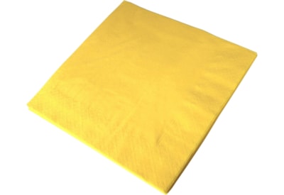 Swantex Lunch Napkins 2ply 33cm Sunny Yellow 100s Swantex Lunch Napkins 2ply 33cm Sunny Yellow 100s