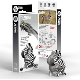 Eugy Zebra 3d Craft Set