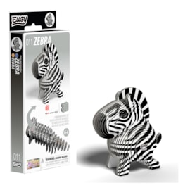 Eugy Zebra 3d Craft Set