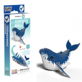 Eugy Humpback Whale 3d Craft Set