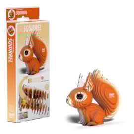Eugy Squirrel 3d Craft Set