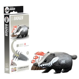 Eugy Badger 3d Craft Set