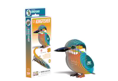 Eugy Kingfisher 3d Craft Set