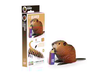 Eugy Beaver 3d Craft Set