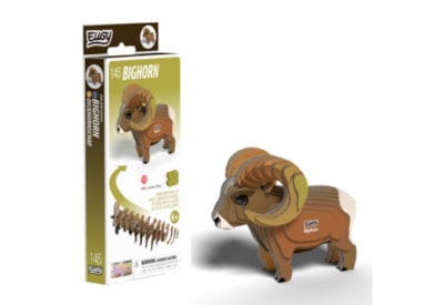 Eugy Big Horn 3D Craft Set Eugy Big Horn 3D Craft Set