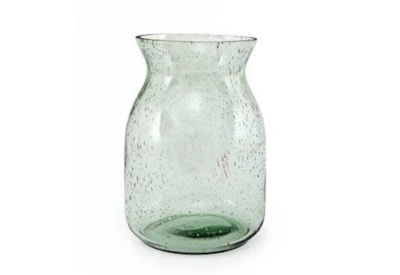 Sifcon Daisy Green Bubble Vase 20x13. (DA0060)