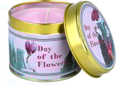 Get Fresh Cosmetics Day Of The Flowers Tin Candle Get Fresh Cosmetics Day Of The Flowers Tin Candle