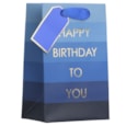 Birthday Blue Small Gift Bag (DBV-176-S)