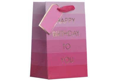 Birthday Pink Small Gift Bag (DBV-177-S)