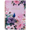 Exquisite Peacock A4 Notebook (DBV-202-A4NB)