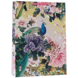 Exquisite Peacock Xlarge Gift Bag (DBV-202-XL)