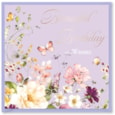 Fleur Beautiful Birthday Card (DBV-203-SC358)