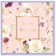 Fleur Happy Birthday Card (DBV-203-SC359)