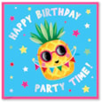 Party Time Pink Party Time Card (DBV-226-SC407)