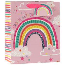 Rainbow Wishes Medium Gift Bag (DBV-229-M)