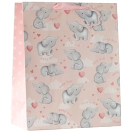 Baby Rose Allover Large Gift Bag (DBV-233-L)