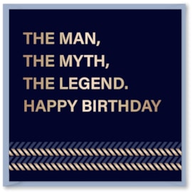 Herringbone Man Myth Legend Card (DBV-241-SC370)