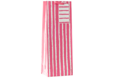Pink Stripe Bottle Bag (DBV-245-B)