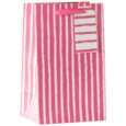 Pink Stripe Small Gift Bag Pink Stripe Small Gift Bag