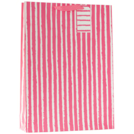Pink Stripe Xlarge Gift Bag (DBV-245-XL)