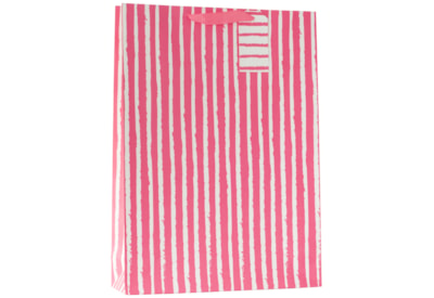 Pink Stripe Xlarge Gift Bag Pink Stripe Xlarge Gift Bag
