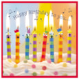 Birthday Candles Birthday Card